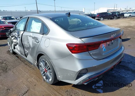 2022 Kia Forte Gt из США, поврежденный, VIN 3KPF44AC1NE473841